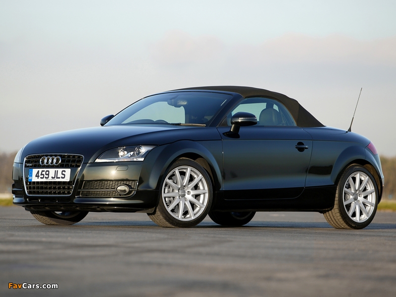 Audi TT Roadster UK-spec (8J) 2007–10 wallpapers (800 x 600)