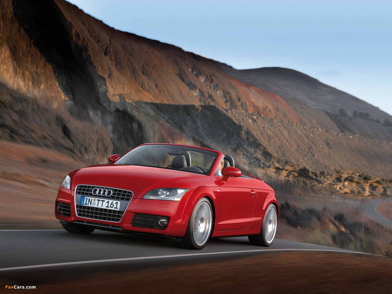 Audi TT S-Line Roadster (8J) 2007–10 wallpapers (1280 x 960)