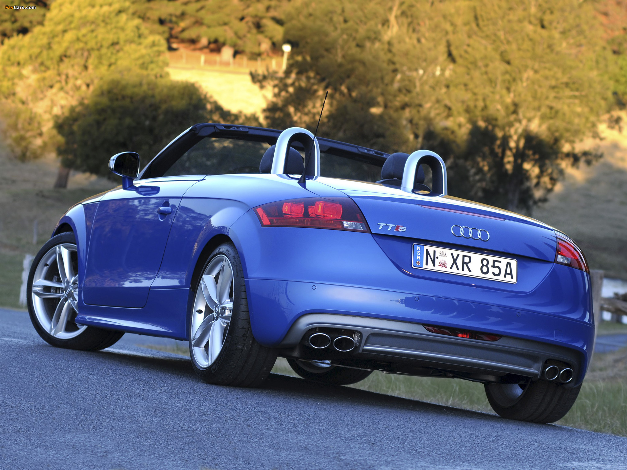 Audi TTS Roadster AU-spec (8J) 2008–10 wallpapers (2048 x 1536)