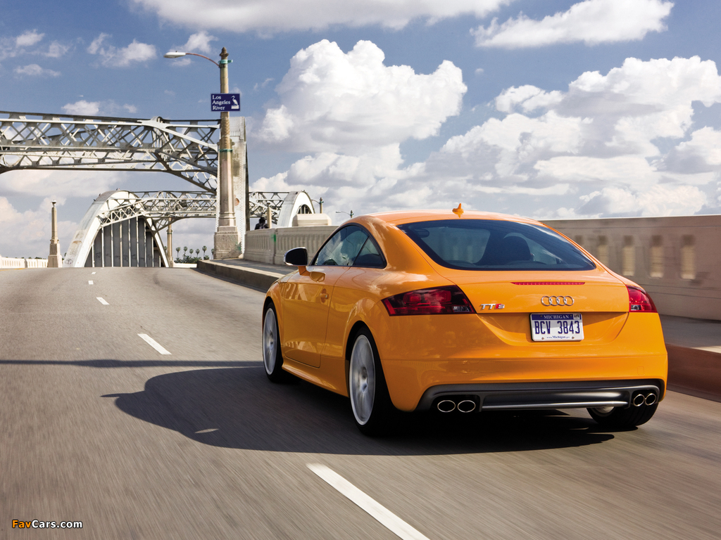 Audi TTS Coupe US-spec (8J) 2008–10 wallpapers (1024 x 768)