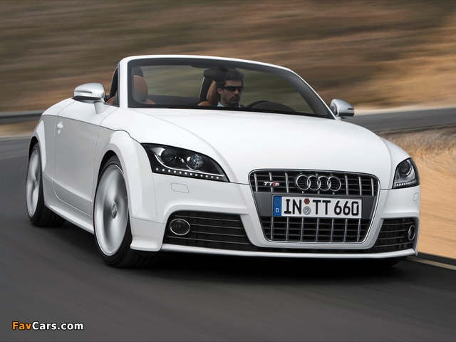 Audi TTS Roadster (8J) 2008–10 wallpapers (640 x 480)