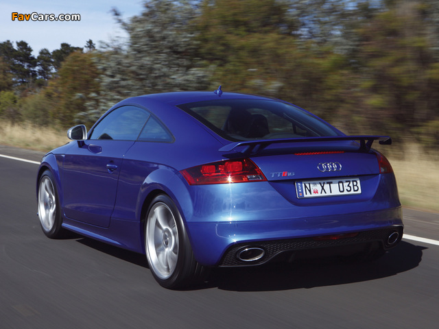 Audi TT RS Coupe AU-spec (8J) 2009 wallpapers (640 x 480)