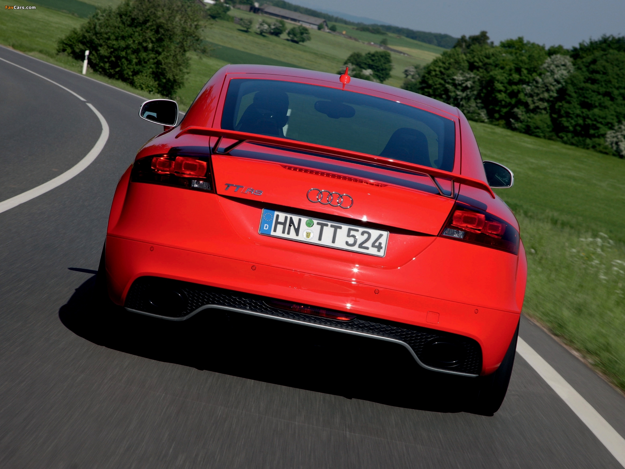 Audi TT RS Coupe (8J) 2009 wallpapers (2048 x 1536)