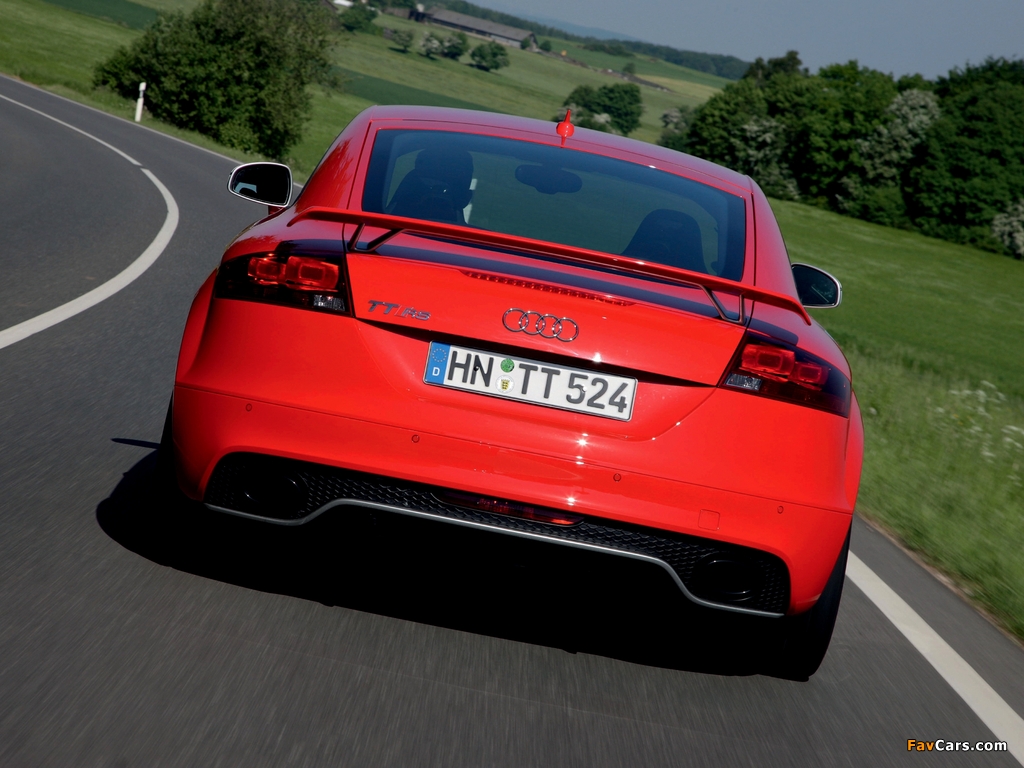 Audi TT RS Coupe (8J) 2009 wallpapers (1024 x 768)