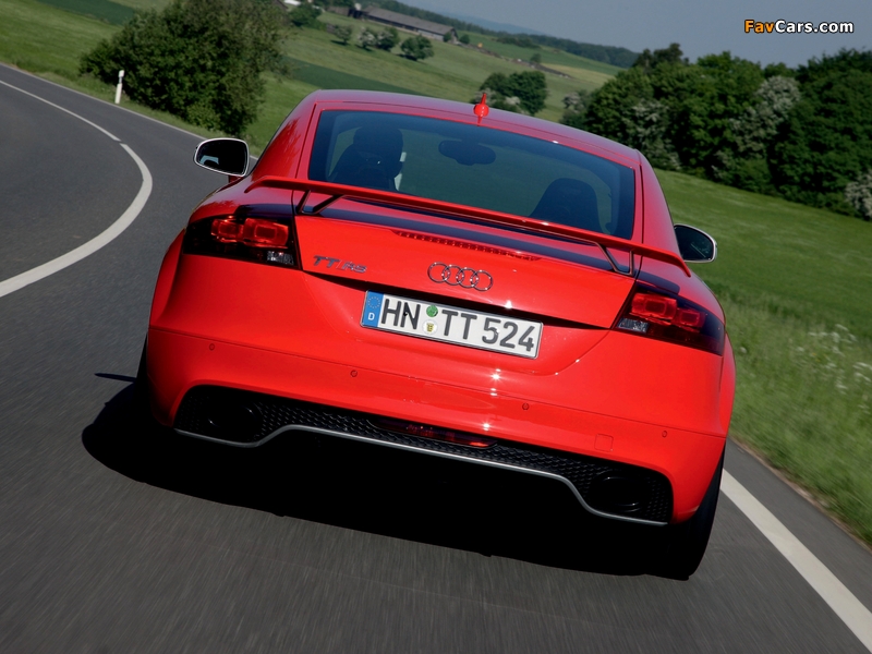 Audi TT RS Coupe (8J) 2009 wallpapers (800 x 600)