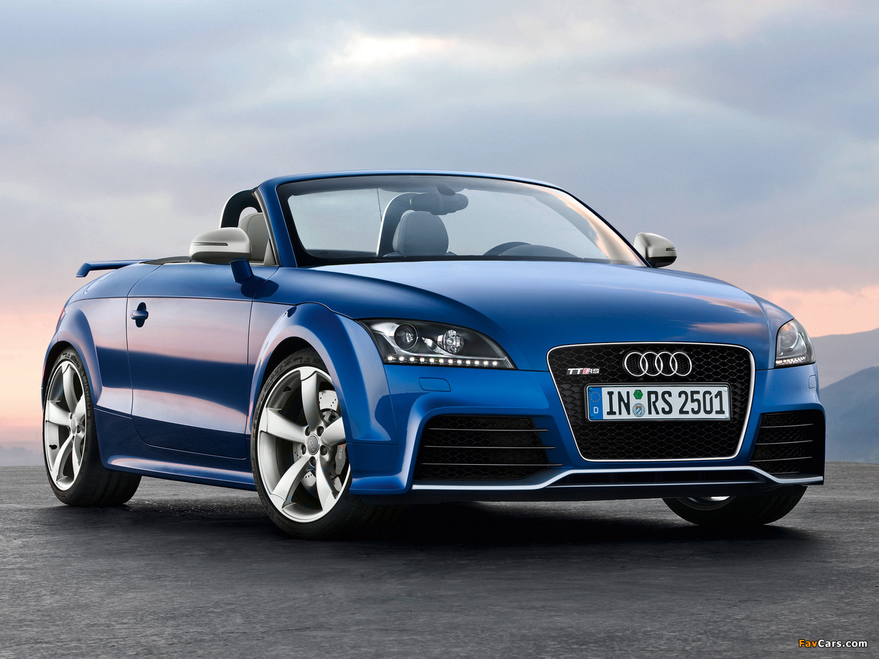 Audi TT RS Roadster (8J) 2009 wallpapers (1280 x 960)