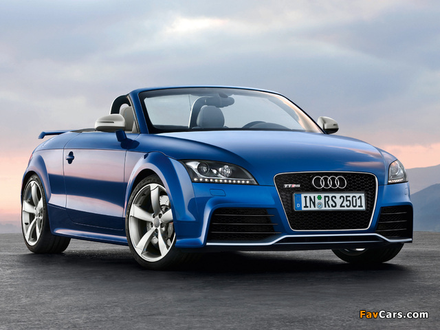 Audi TT RS Roadster (8J) 2009 wallpapers (640 x 480)