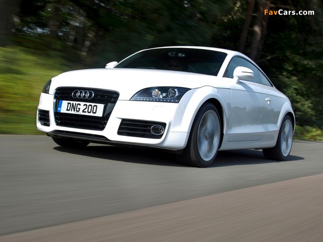 Audi TT 2.0 TFSI Coupe UK-spec (8J) 2010 wallpapers (640 x 480)