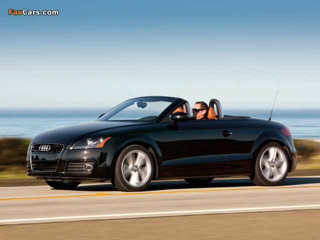 Audi TT 2.0 TFSI quattro Roadster US-spec (8J) 2010 wallpapers (640 x 480)