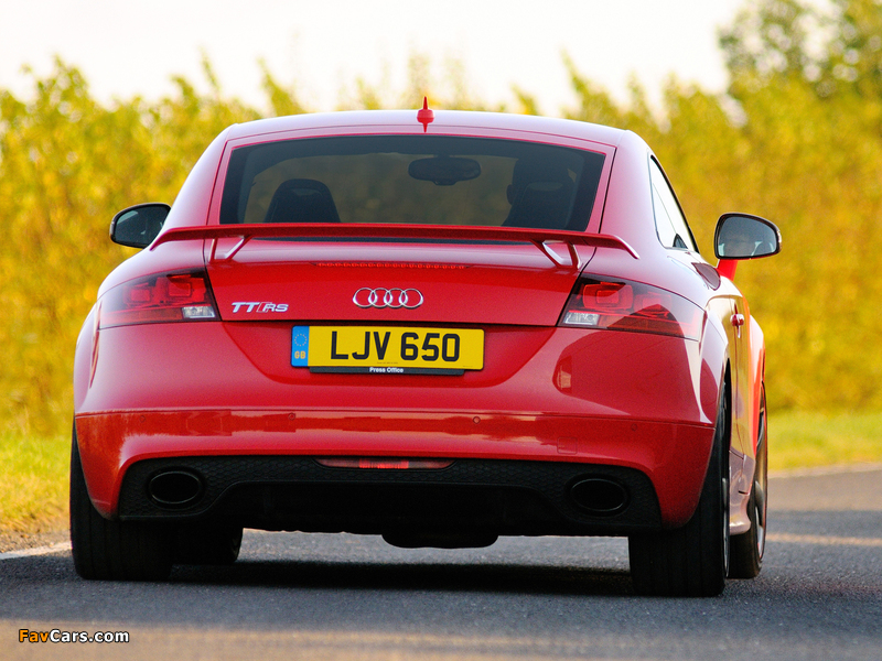 Audi TT RS plus Coupe UK-spec (8J) 2012 wallpapers (800 x 600)