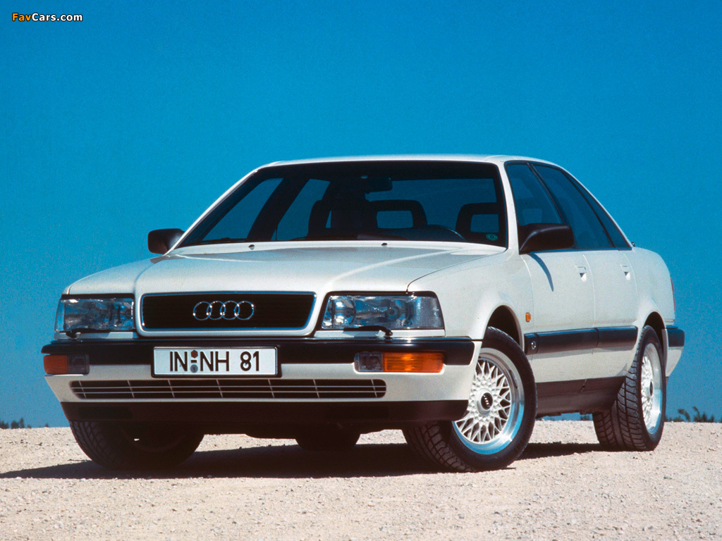 Audi V8 1988–94 pictures (1024 x 768)