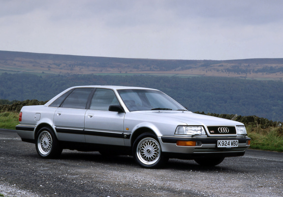 Audi V8 UK-spec 1988–94 wallpapers