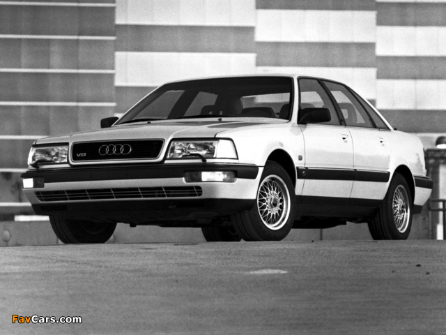 Audi V8 US-spec 1989–94 images (640 x 480)