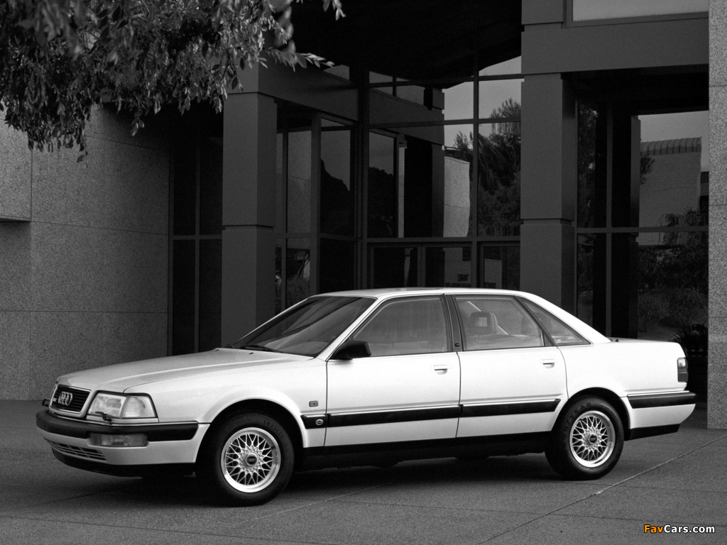 Audi V8 US-spec 1989–94 pictures (1024 x 768)