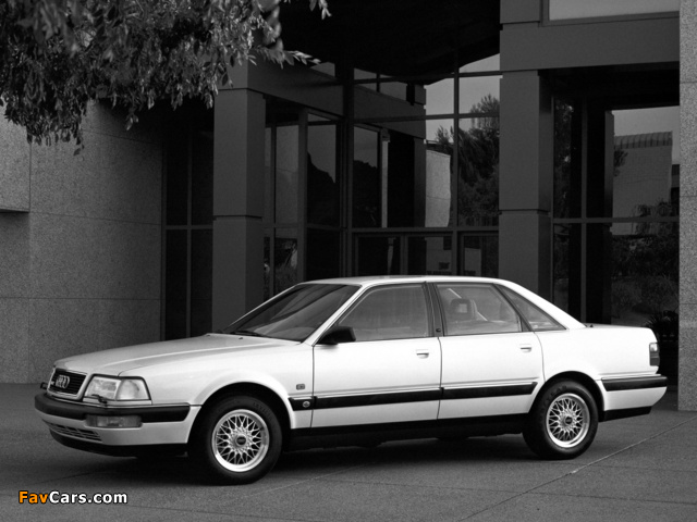 Audi V8 US-spec 1989–94 pictures (640 x 480)