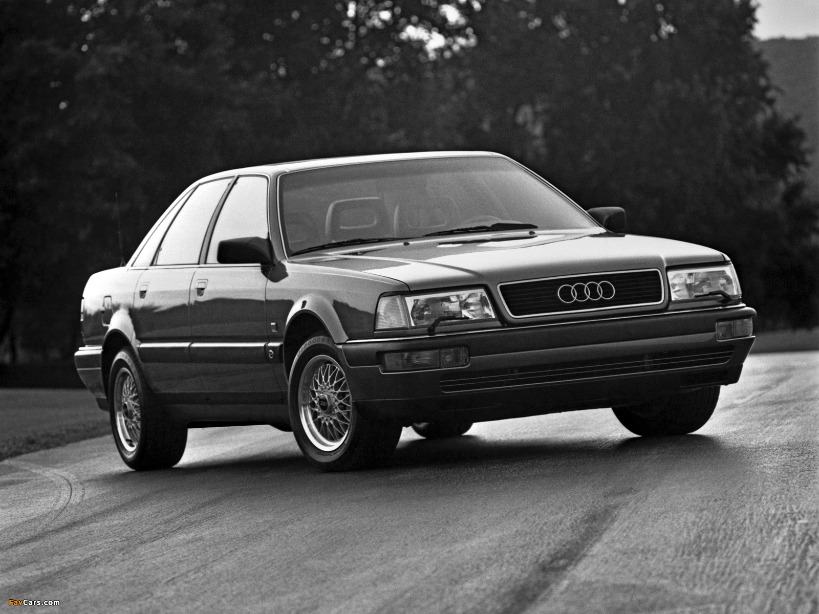 Audi V8 US-spec 1989–94 wallpapers (1600 x 1200)