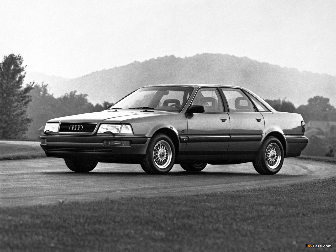 Audi V8 US-spec 1989–94 wallpapers (1280 x 960)