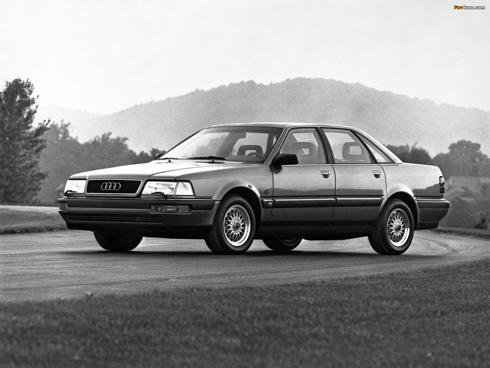 Audi V8 US-spec 1989–94 wallpapers (1600 x 1200)