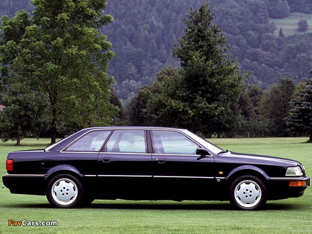 Audi V8L quattro 1990–94 images (640 x 480)