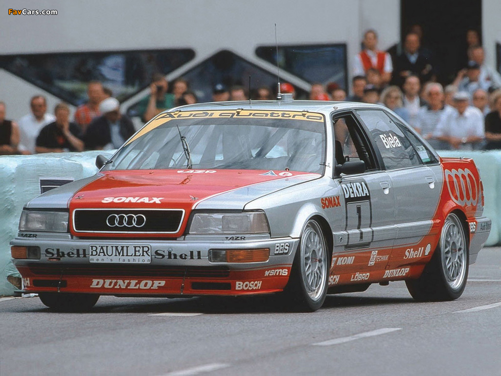 Audi V8 quattro DTM 1990–92 pictures (1024 x 768)