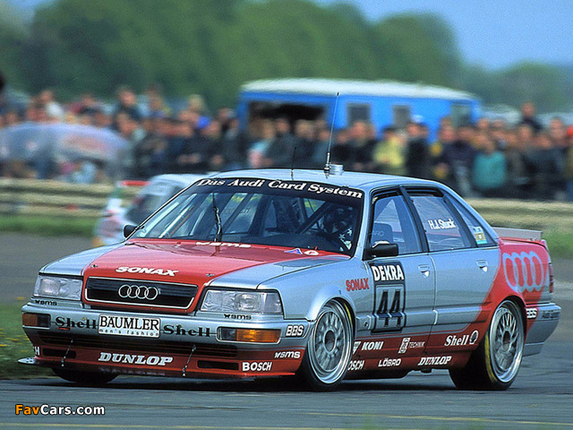 Audi V8 quattro DTM 1990–92 pictures (640 x 480)