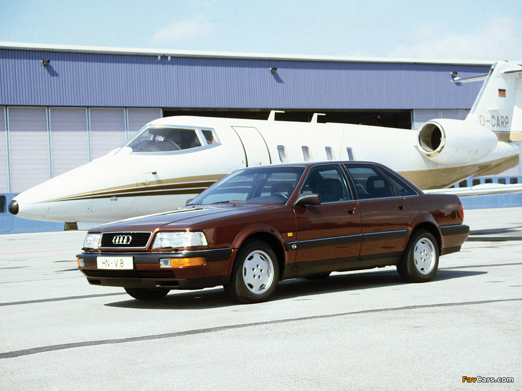 Images of Audi V8 1988–94 (1024 x 768)