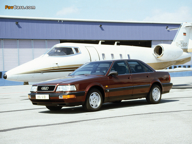 Images of Audi V8 1988–94 (640 x 480)