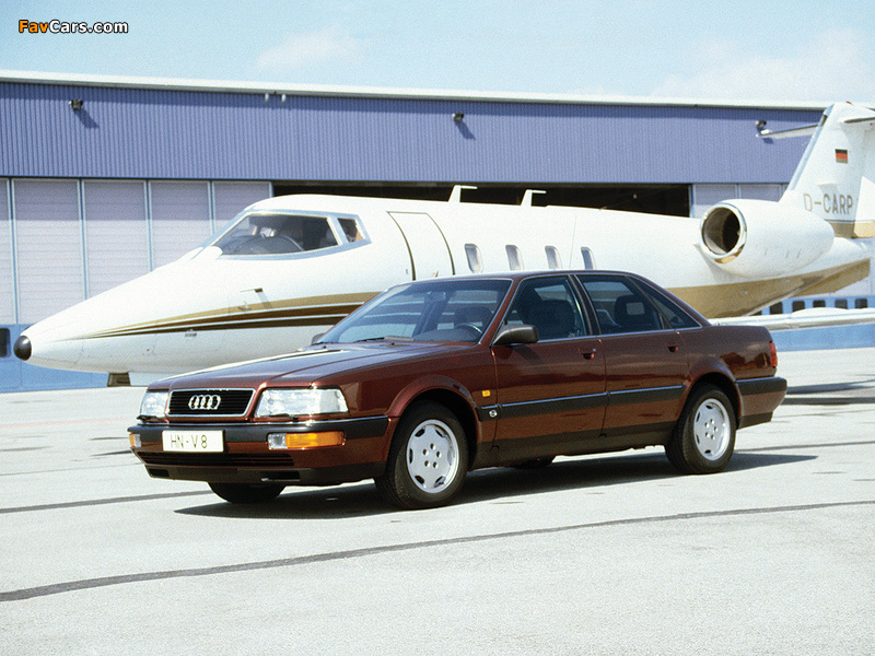 Images of Audi V8 1988–94 (800 x 600)