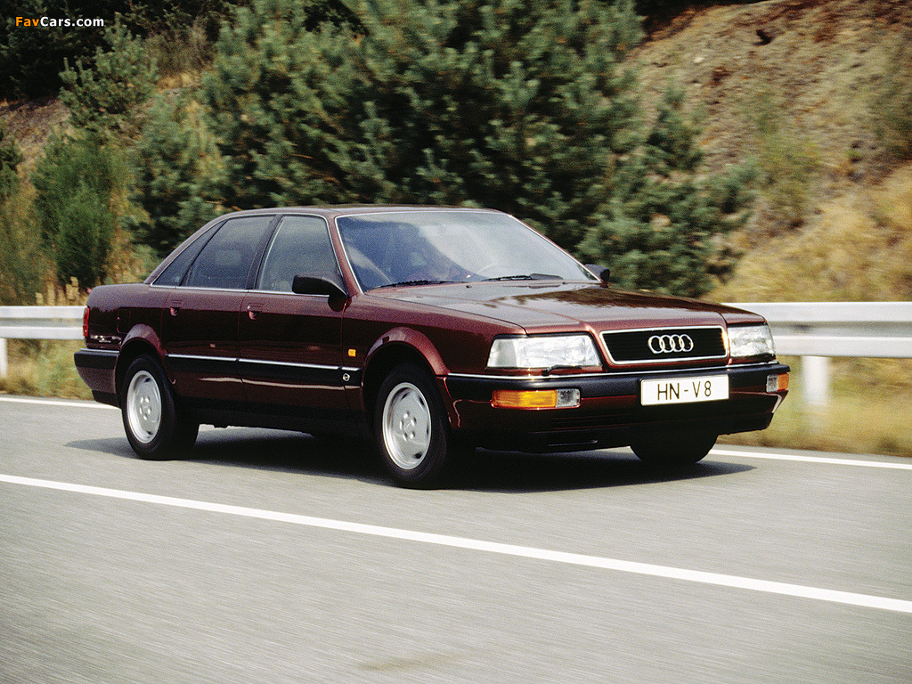 Photos of Audi V8 1988–94 (1024 x 768)