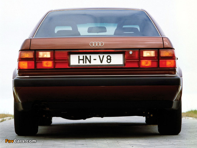 Photos of Audi V8 1988–94 (640 x 480)