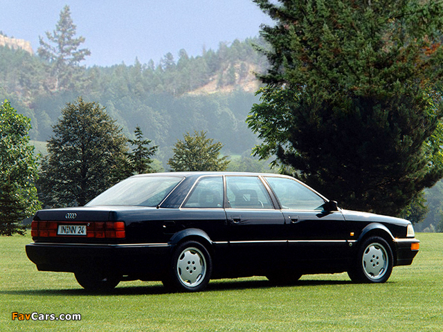 Photos of Audi V8L quattro 1990–94 (640 x 480)