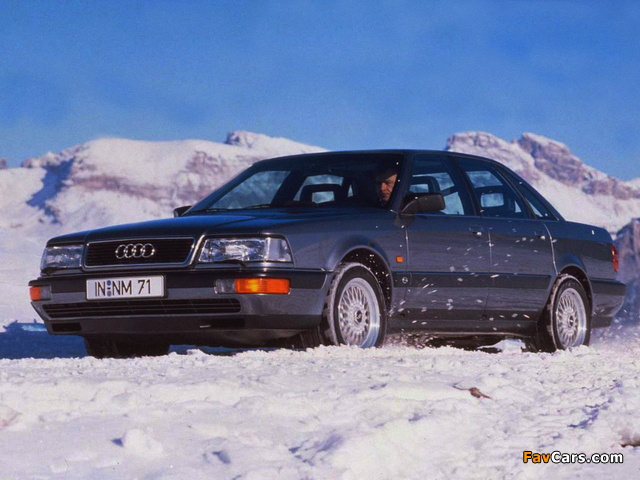 Audi V8 1988–94 wallpapers (640 x 480)