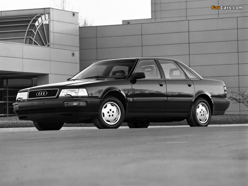 Audi V8 US-spec 1989–94 wallpapers (800 x 600)