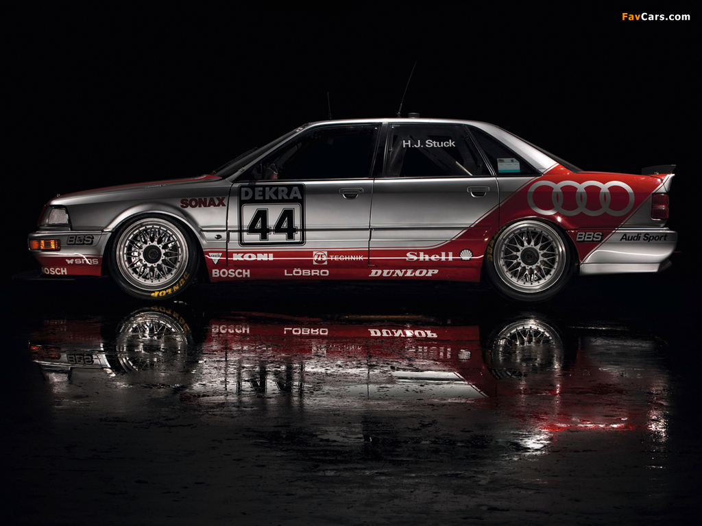 Audi V8 quattro DTM 1990–92 wallpapers (1024 x 768)