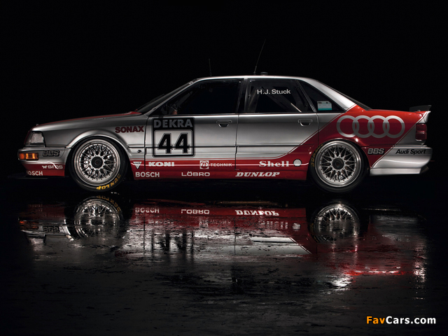 Audi V8 quattro DTM 1990–92 wallpapers (640 x 480)