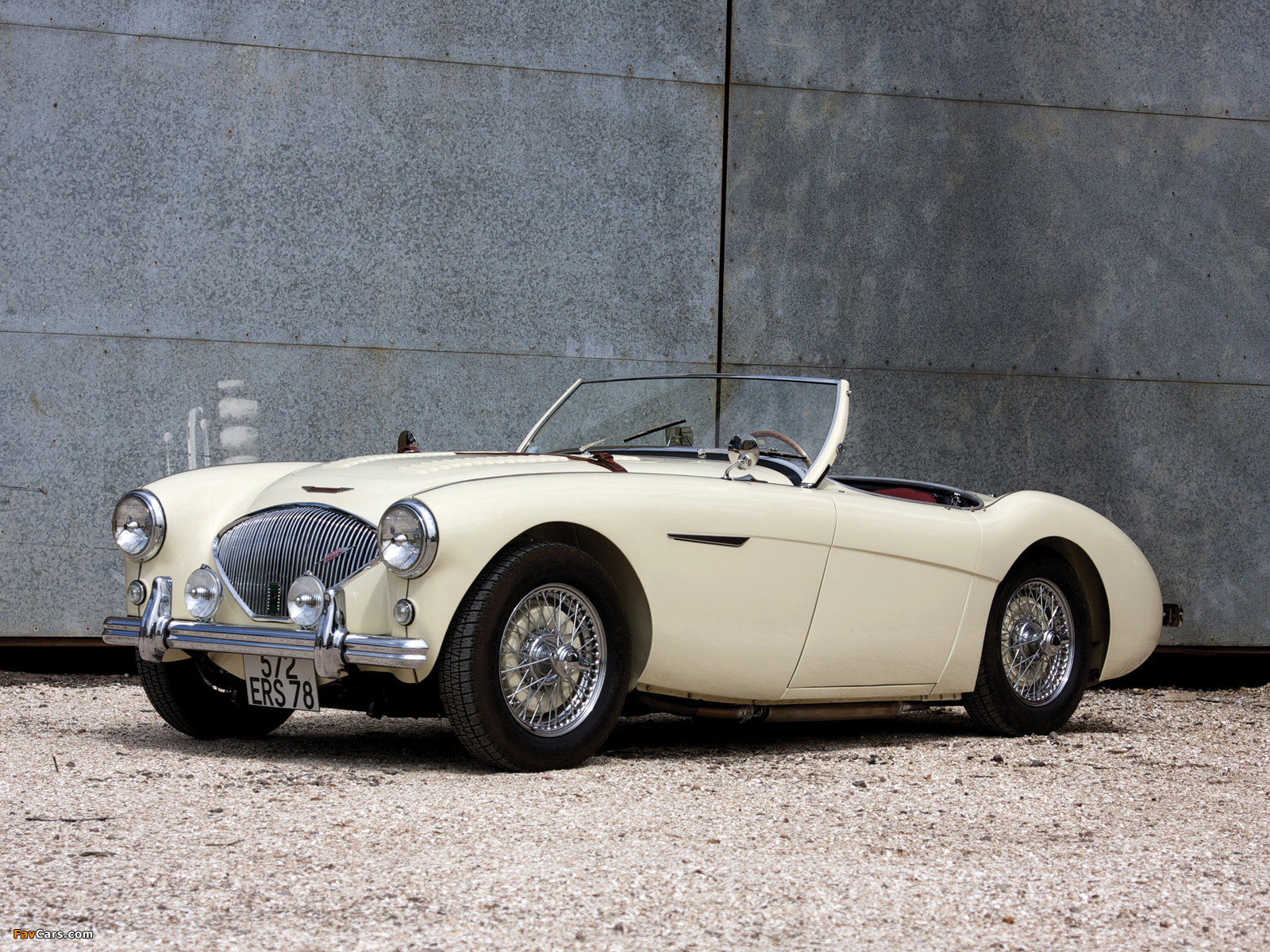 Austin Healey 100 (BN2) 1955–56 wallpapers (1600 x 1200)