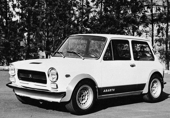 Autobianchi A112 Abarth Prototipo (1 Serie) 1970 pictures