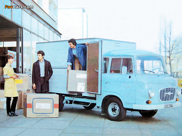 Pictures of Barkas B1000 Kofferwagen 1961–91 (640 x 480)