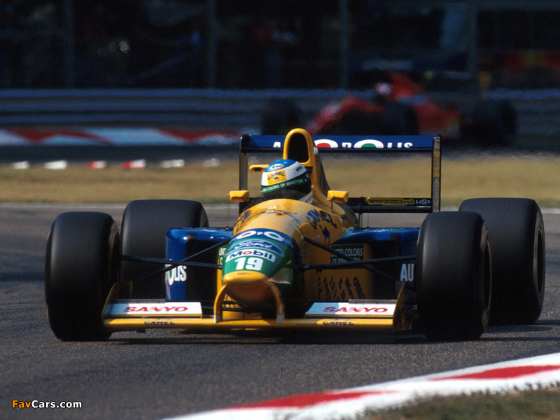 Benetton B191 1991 pictures (800 x 600)