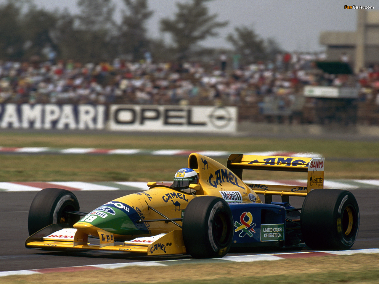 Benetton B191B 1992 photos (1280 x 960)