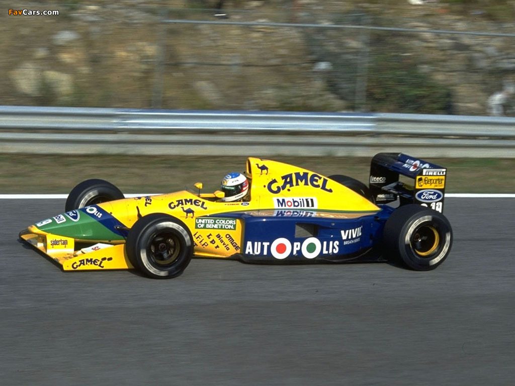 Photos of Benetton B191 1991 (1024 x 768)