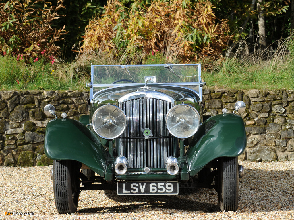 Bentley 3 ½ Litre Open Tourer 1934 images (1024 x 768)