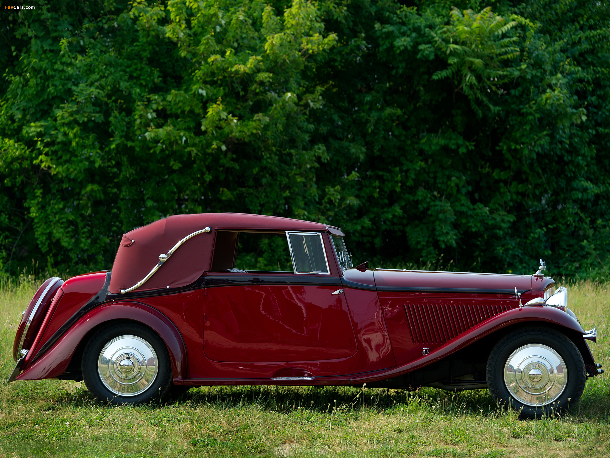 Bentley 3 ½ Litre Drophead Coupe by Park Ward 1934 images (2048 x 1536)