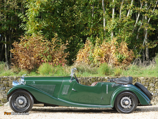 Bentley 3 ½ Litre Open Tourer 1934 pictures (640 x 480)