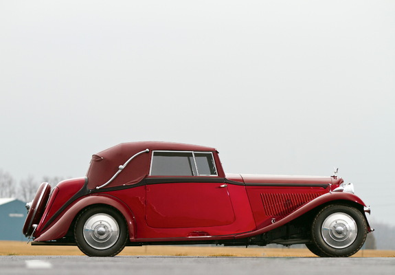 Bentley 3 ½ Litre Drophead Coupe by Park Ward 1934 wallpapers
