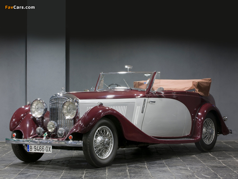 Bentley 3 ½ Litre Drophead Coupe by James Young 1935 photos (800 x 600)
