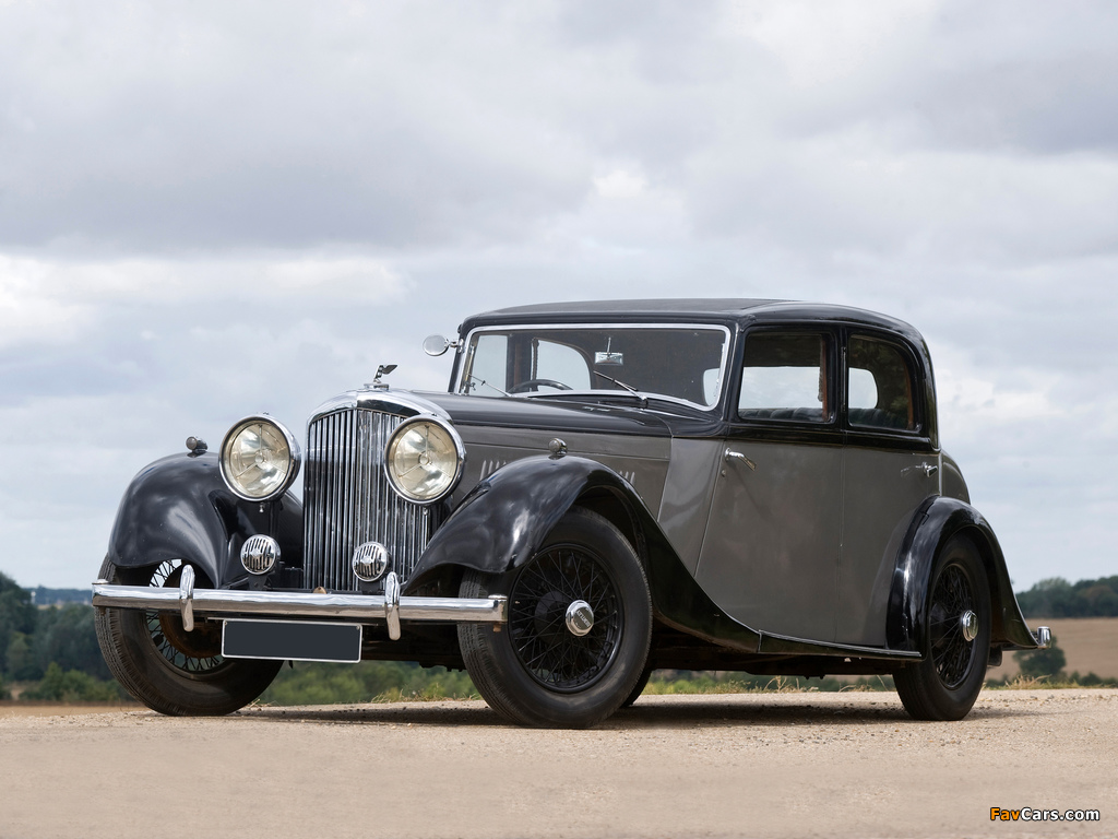 Bentley 3 ½ Litre Sports Saloon 1935 photos (1024 x 768)