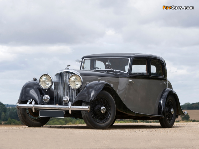 Bentley 3 ½ Litre Sports Saloon 1935 photos (640 x 480)