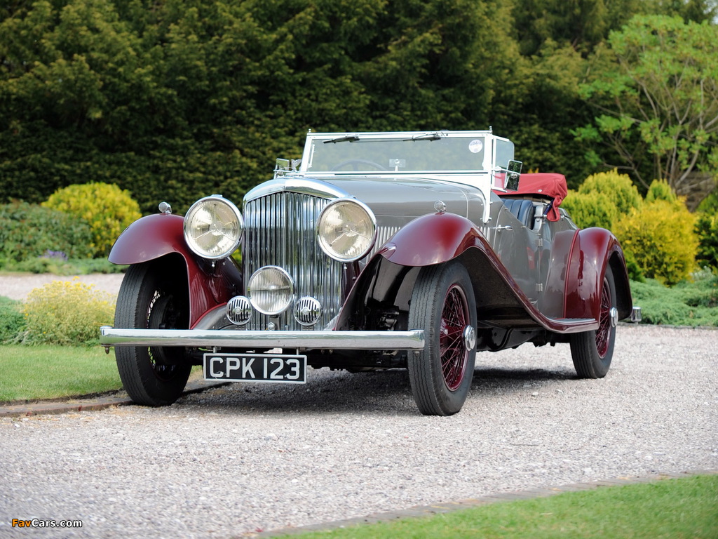 Bentley 3 ½ Litre Tourer by Jarvis & Sons/Abbey Coachworks 1935 pictures (1024 x 768)