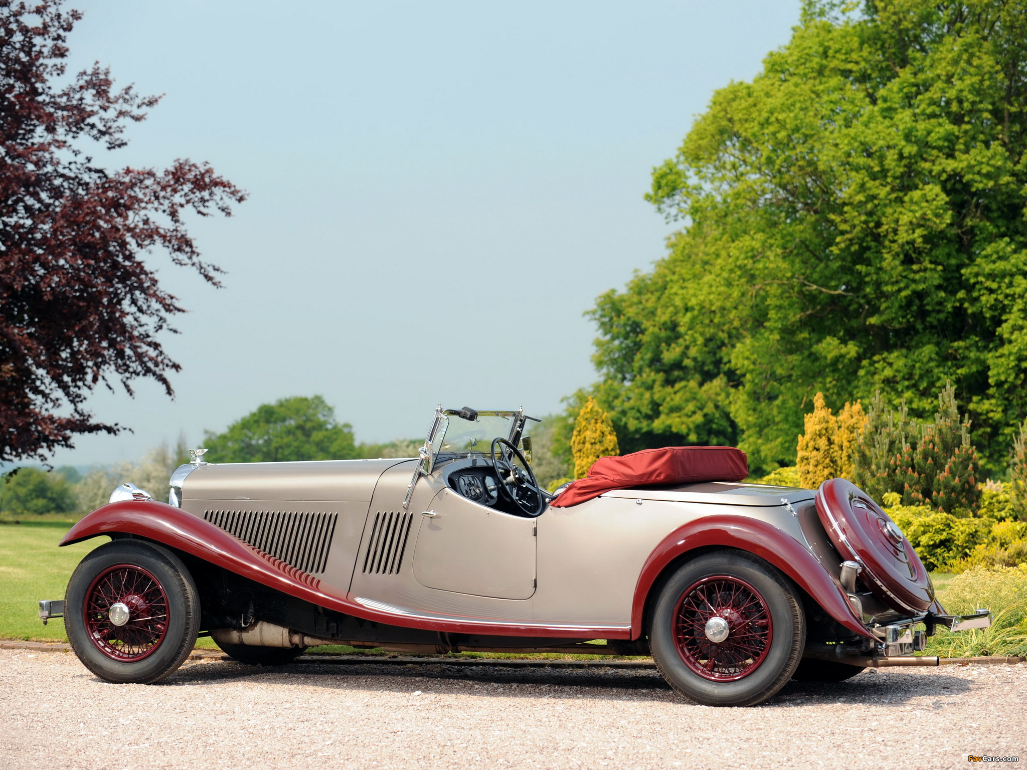 Bentley 3 ½ Litre Tourer by Jarvis & Sons/Abbey Coachworks 1935 wallpapers (2048 x 1536)